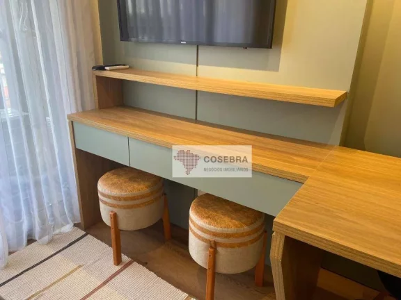 Imagem Apartamento com 2 dormitórios para alugar, 33 m² por R$ 4.900,67/mês - Brooklin - São Paulo/SP