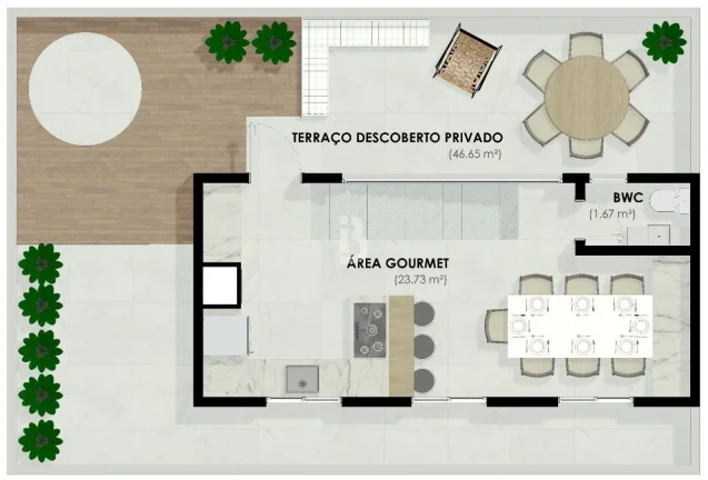 Imagem Apartamento em Bacacheri, Curitiba/PR