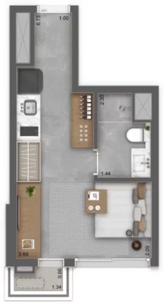 Imagem Apartamento em Campo Belo - São Paulo SP