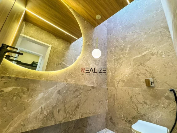 Imagem Casa Térrea Alto Padrão em Condomínio Nobre de Indaiatuba – 4 Suítes