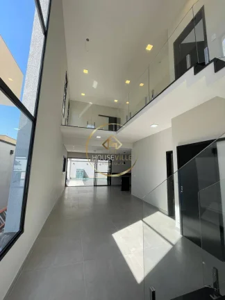Imagem Casa Sobrado, 3 Dormitórios ( 1 suíte), piscina, 4 vagas, Cond. Malibu.
