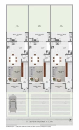 Imagem Duplex à venda, com 2 quartos, 120m²