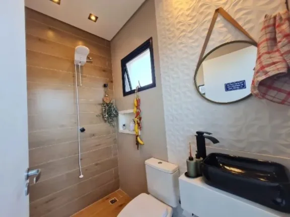 Imagem Espetacular Casa em Condomínio à Venda em Sorocaba-SP, na Vila Haro: 3 quartos, 3 suítes, 3 salas, 4 banheiros, 5 vagas, 226m².