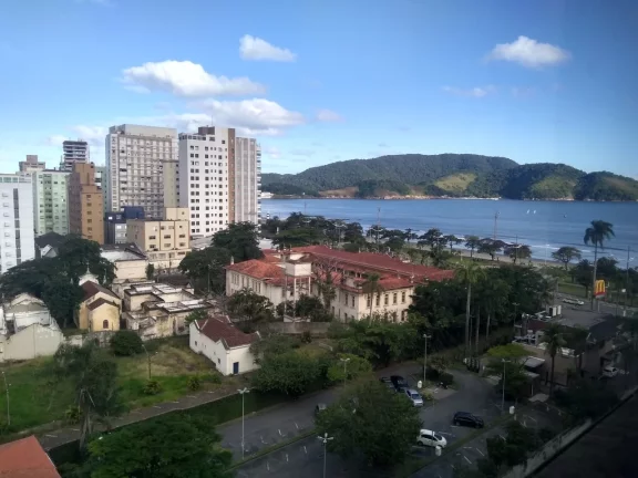 Imagem Apartamento frente ao mar região nobre da cidade com 01 suíte em Santos