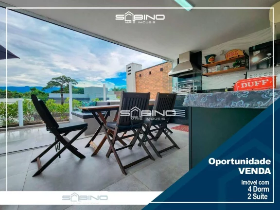 Imagem Belíssima casa de Villagio à venda com 4 Dormitórios sendo 2 suítes 232m² na Riviera de São Lourenço - Bertioga SP