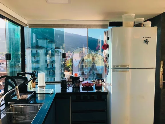 Imagem Cobertura Duplex à venda em Ubatuba-SP: 4 quartos, 4 suítes, 1 sala, 5 banheiros, 1 vaga, 152m² no Centro!