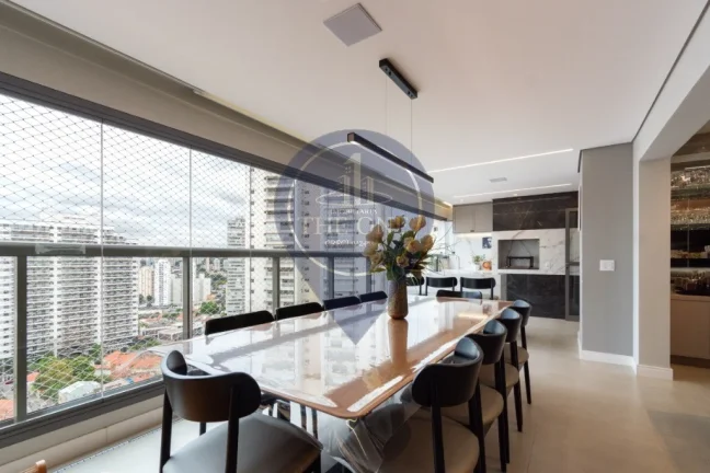 Imagem Venda de apartamento de luxo na Vila Mariana, São Paulo-SP: 4 quartos, 3 suítes, 2 salas, 5 banheiros, 2 vagas, 162m².