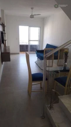 Imagem Apartamento Duplex com 3 dormitórios à venda, 157 m² por R$ 1.100.000,00 - Vila Guilhermina - Praia Grande/SP