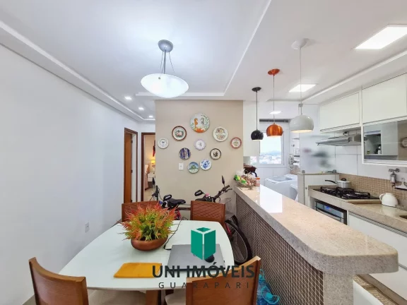 Imagem Lindo apartamento 2 quartos com varanda gourmet, piscina e vista mar a venda na Praia do Morro