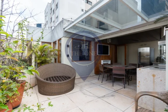 Imagem Cobertura de Luxo em Moema, São Paulo - 3 Quartos, 3 Suítes, 2 Salas, 6 Banheiros, 4 Vagas, 389m² de Área