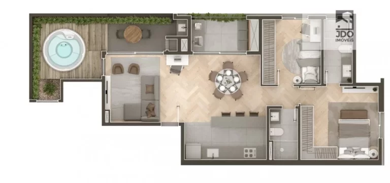 Imagem Apartamento a Venda no bairro Água Verde - Curitiba, PR