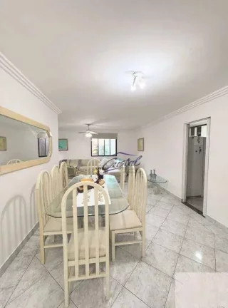 Imagem Apartamento com 3 dormitórios à venda, 130 m² por R$ 730.000 - Tupi - Praia Grande/SP
