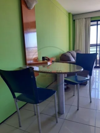 Imagem Flat todo mobiliado na beira mar de Fortaleza, Bairro do Meireles. Vista Mar. Varanda