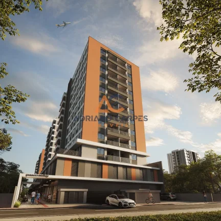 Apartamento com 2 dormitórios suítes, quadra mar no Bairro Gravatá em Navegantes Adriano Carpes Imóveis vende