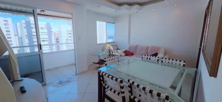 Imagem Apartamento para aluguel na Graça, Salvador/BA. Unidade mobiliada, nascente, em andar alto e com vi