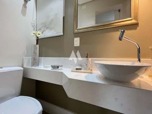 Imagem Apartamento de Alto padrão para locação com 3 suítes e lazer completo no Boqueirão de Santos/SP