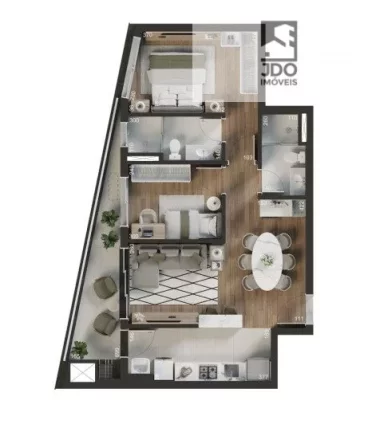 Imagem Apartamento a Venda no bairro Ahú - Curitiba, PR