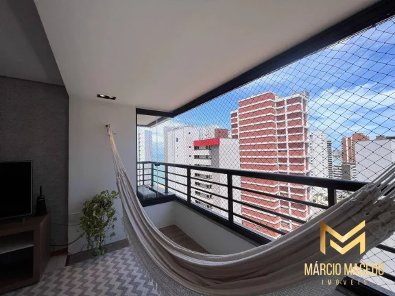 Imagem Apartamento com 1 dormitório à venda, 59 m² por R$ 470.000,00 - Meireles - Fortaleza/CE