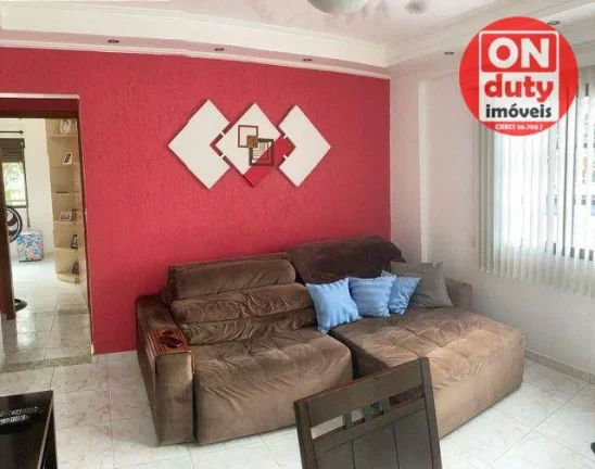 Imagem Apartamento com 2 dormitórios à venda, 75 m² por R$ 330.000,00 - Balneário Cidade Atlântica - Guarujá/SP