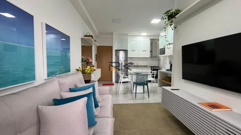 Imagem APARTAMENTO PRAIA GRANDE com 2 dormitórios sendo 1 suíte,1 vaga de garagem,sala 2 ambientes,varanda gourmet com churrasqueira