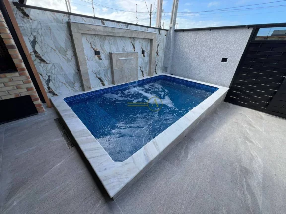 Imagem Belíssima casa térrea à venda Piscina com cascata e led Churrasqueira