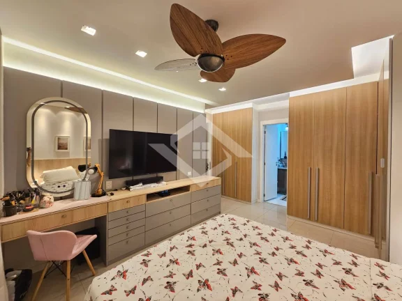 Imagem Majestic Maravilhoso – 4 Suítes, 166m², Andar Médio, Vista Lazer