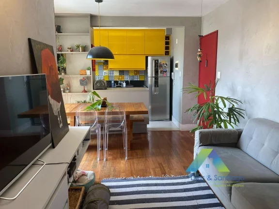 Imagem Lindo apartamento em 53m² recém reformado com fino padrão de acabamento e designer moderno na região da Vila das Mercês/Saúde.