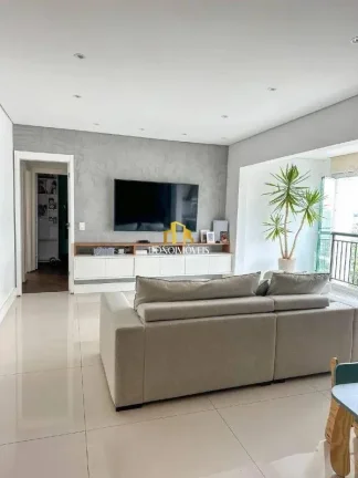 Imagem Apto 106m vista livre andar alto Cond Auge Home Resort Centro SBC
