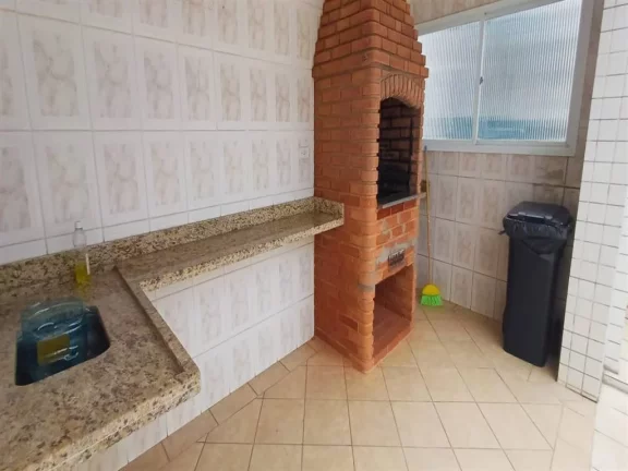 Imagem Apartamento com 1 dorm, Mirim, Praia Grande - R$ 225 mil, Cod: 2663