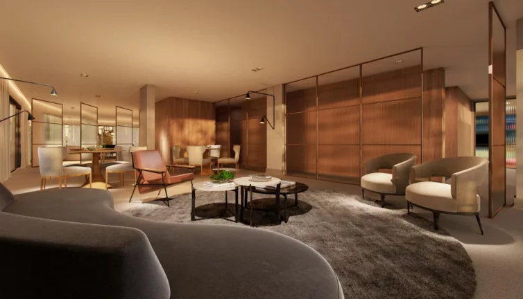 Imagem Apartamento de luxo no Condomínio Reserva Alto de Pinheiros: 4 quartos, 4 suítes, 5 banheiros, 4 vagas de garagem, 206,37m² em SP.