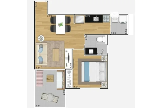 Imagem APARTAMENTO RESIDENCIAL em São Paulo - SP, Cidade Monções