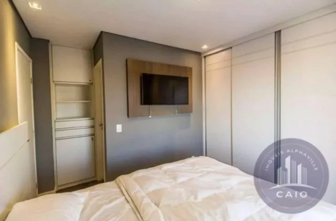 Imagem Apartamento com 2 dormitórios para aluguel, 86m² por R$ 12.950 - Alphaville