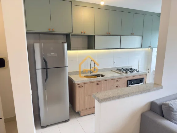 Imagem Apartamento 2 dormitórios, mobiliado, Edifício Lumina, Jacareí SP
