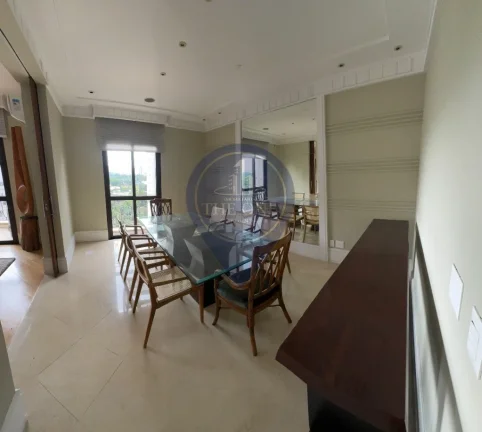 Imagem Apartamento luxuoso para venda ou locação em Moema, São Paulo-SP: 6 quartos, 4 suítes, 3 salas, 6 banheiros, 6 vagas, 313m².