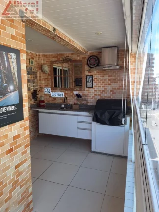 Imagem Apartamento para locação em Praia Grande-SP, Tupi: 2 quartos, 1 suite, 1 sala, 2 banheiros, 1 vaga de garagem.