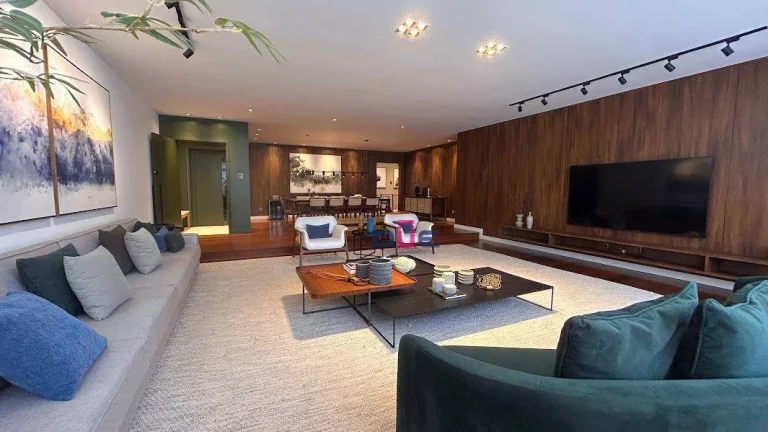Imagem Apartamento com 4 dormitórios à venda, 237 m² por R$ 3.200.000 - Boqueirão - Santos/SP