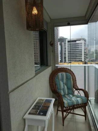Imagem Flat para venda possui 50 metros quadrados com 1 quarto em Santo Amaro