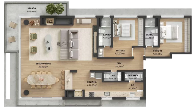 Imagem Matiz Moinhos - Apartamento à venda no bairro Auxiliadora - Porto Alegre/RS