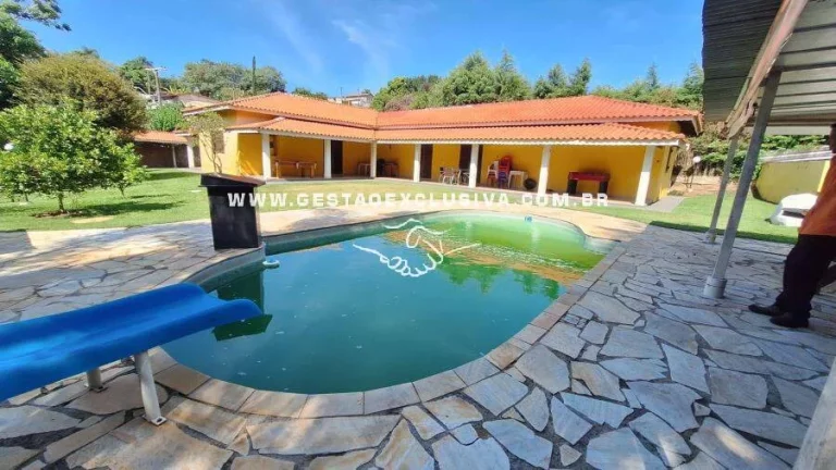 Imagem CHÁCARA COM PISCINA ÁREA GOURMET COMPLETA FORNO P/ PIZZA CHURRASQUEIRA