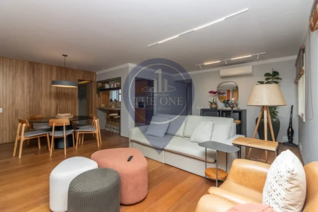 Imagem Apartamento à venda em Indianópolis, São Paulo-SP - 2 quartos, 2 suítes, 2 salas, 4 banheiros, 1 vaga, 113m².