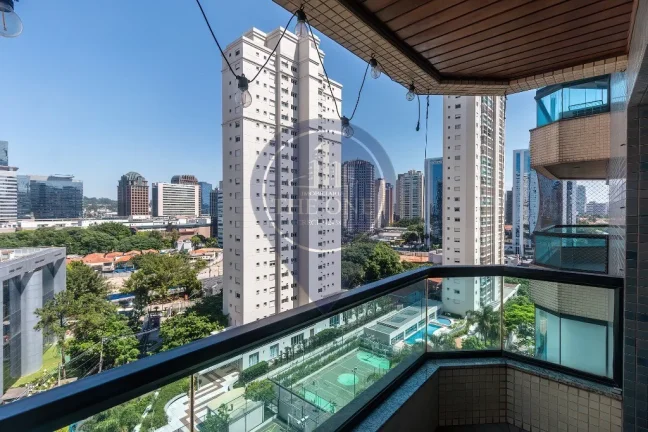 Imagem Apartamento para locação em São Paulo-SP, bairro Santo Amaro: 3 quartos, 1 suíte, 2 salas, 3 banheiros, 2 vagas, 126m².