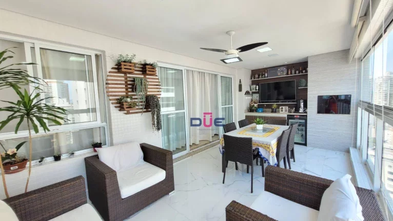 Imagem Apartamento com 4 dormitórios à venda, 132 m² por R$ 1.745.000,00 - Ponta da Praia - Santos/SP