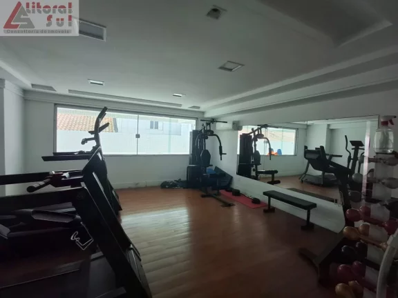Imagem Apartamento de Luxo na Praia Grande-SP, Bairro Tupi 2 Quartos, 2 Suítes, 1 Sala, 3 Banheiros, 1 Vaga de Garagem 95,02m² de Área