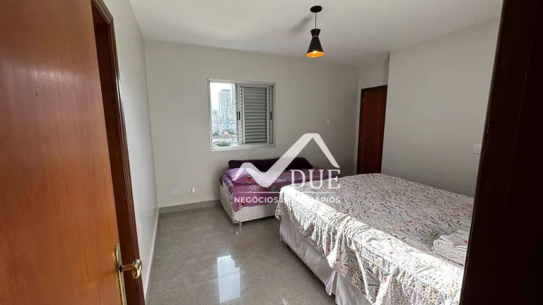 Imagem Cobertura duplex com 4 quartos, churrasqueira e piscina no condomínio à venda, 222 m² por R$ 1.550.000 - Ponta da Praia - Santos/SP