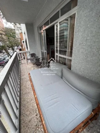 Imagem Imperdível: Apartamento à venda em Guarujá-SP, Pitangueiras - 3 quartos, 2 salas, 3 banheiros, 1 vaga de garagem, 127m².
