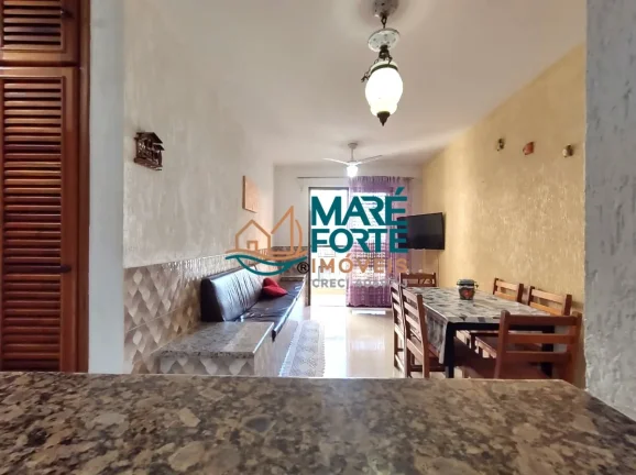 Imagem Apartamento amplo e mobiliado apenas 50 metros da Praia