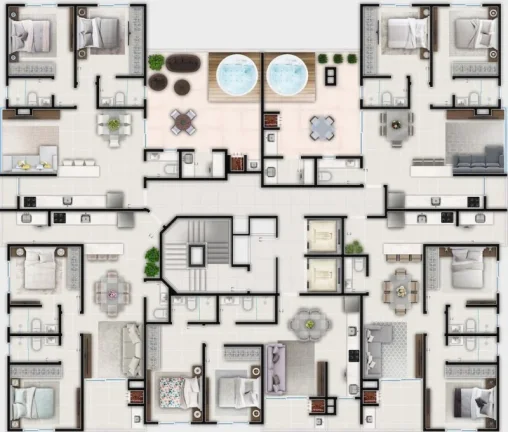 Imagem Apartamento cobertura com 2 Suíte - Tabuleiro Camboriú