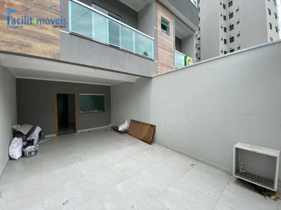 Imagem SOBRADO NOVO À VENDA VILA CURUÇA - SANTO ANDRÉ - SP