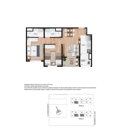 Imagem Apartamento Vila Guilherme 3 Dorms c/ Suíte 1 Vaga Lazer Completo