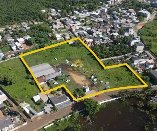 Imagem Área comercial de 13.900 m², totalmente plana e murada, com galpão de 200 m² equipado com escrit...